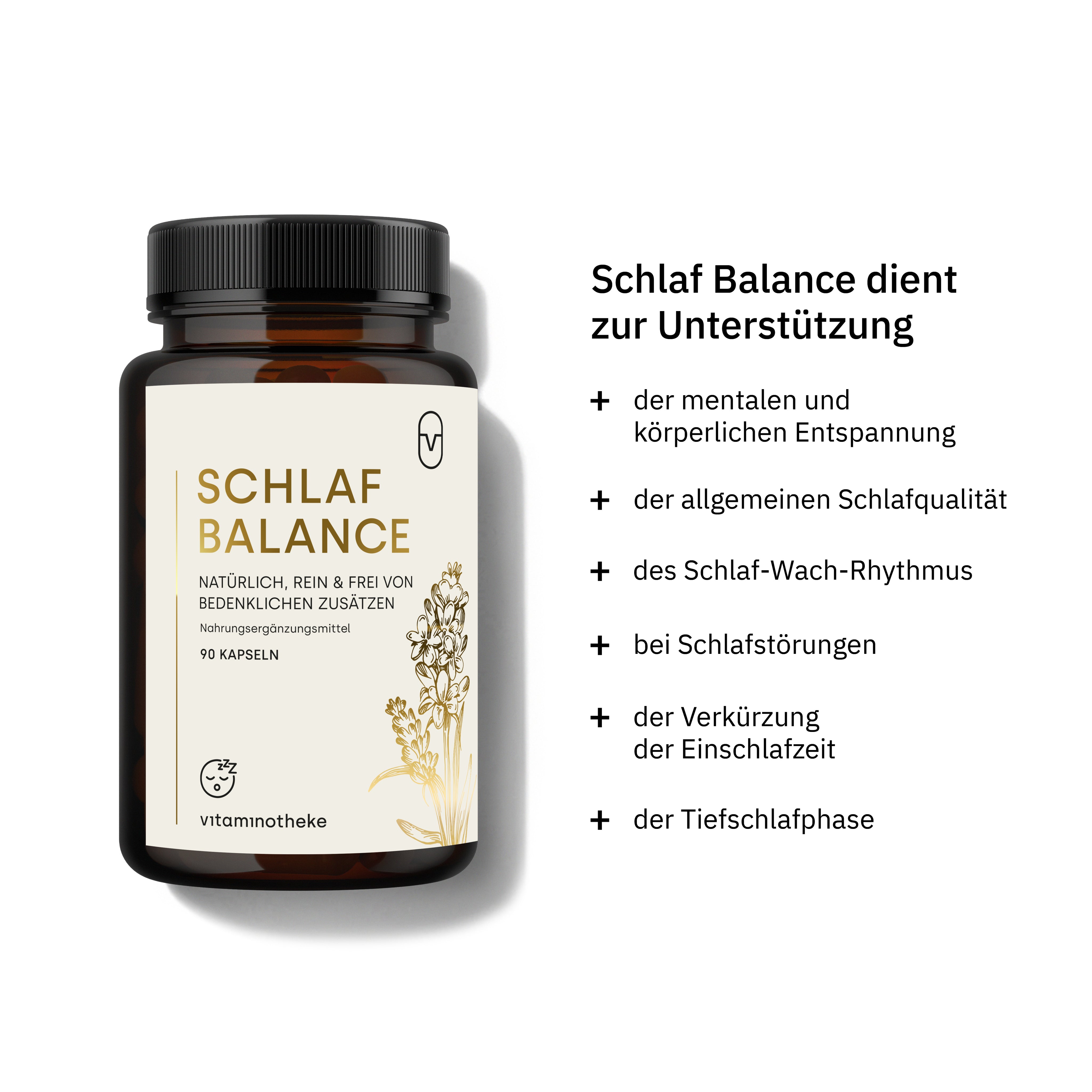 Schlaf Balance - 90 Kapseln 1 Monats Packung
